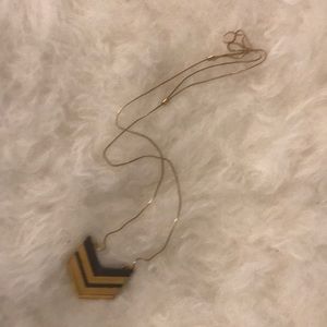Madewell adjustable arrowstack necklace